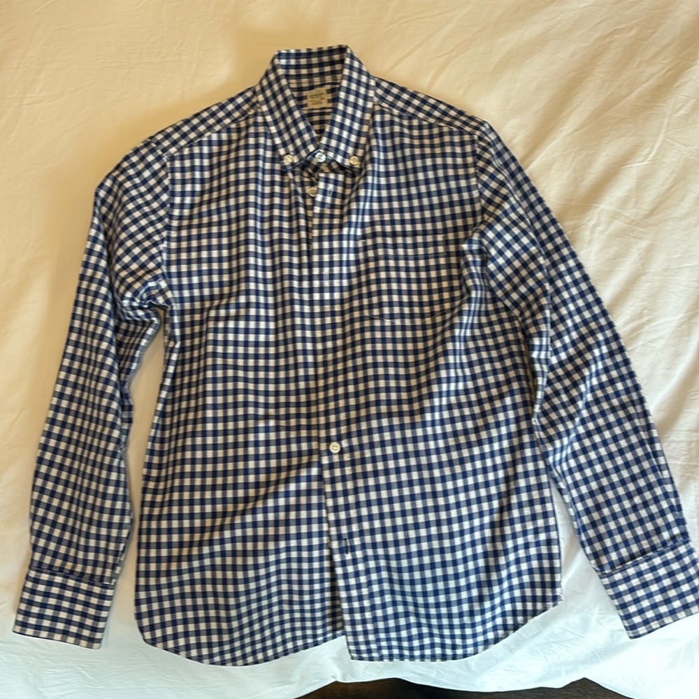 Crewcuts checked shirt size 12